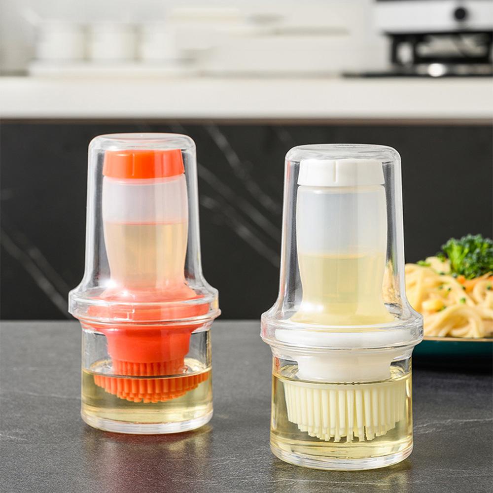 Bình Đựng Dầu Có Cọ Phết Chịu Nhiệt Dùng Nướng BBQ Tiện Dụng