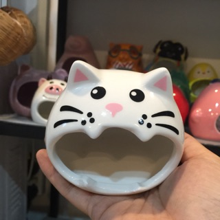 Nhà ngủ sứ hình mèo