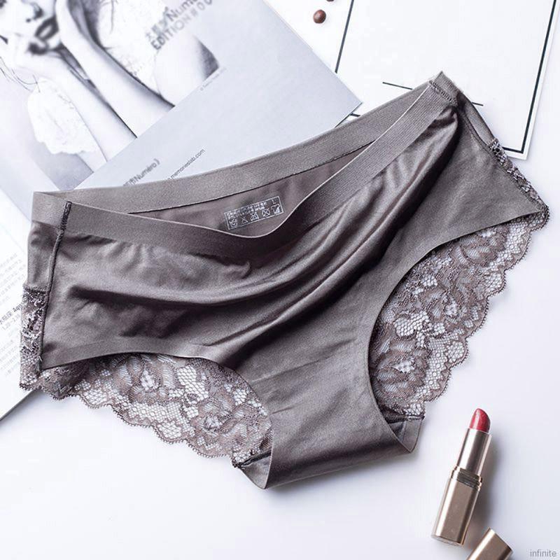 Women Lace Luxury Seamless Plus Size Low Waist Female Slim Briefs | BigBuy360 - bigbuy360.vn