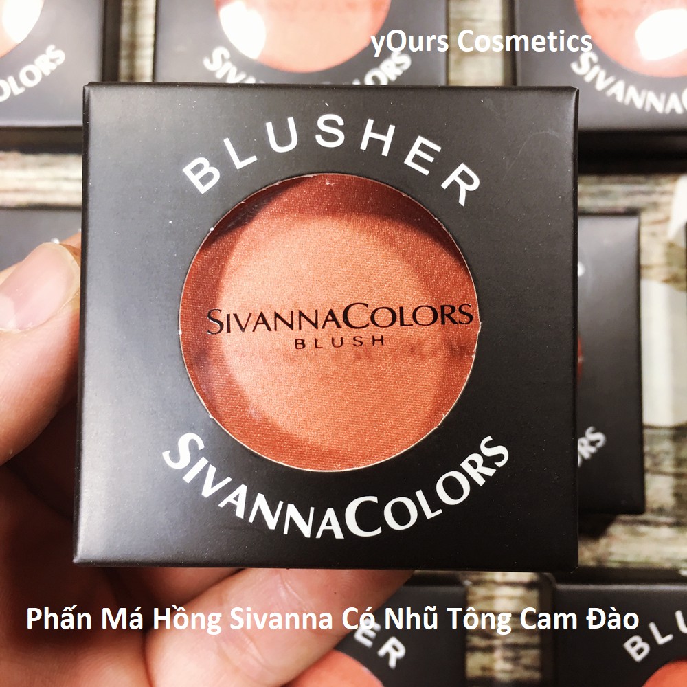 [Auth Thái] Phấn Má Hồng Sivanna Có Nhũ Tông Cam Đào 05 - Phấn Má sivanna có nhũ tone cam đào - má hồng tông tây sivanna | BigBuy360 - bigbuy360.vn