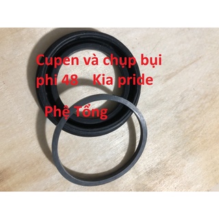Bộ Cupen và chụp bụi piston phanh trước Kia Pride