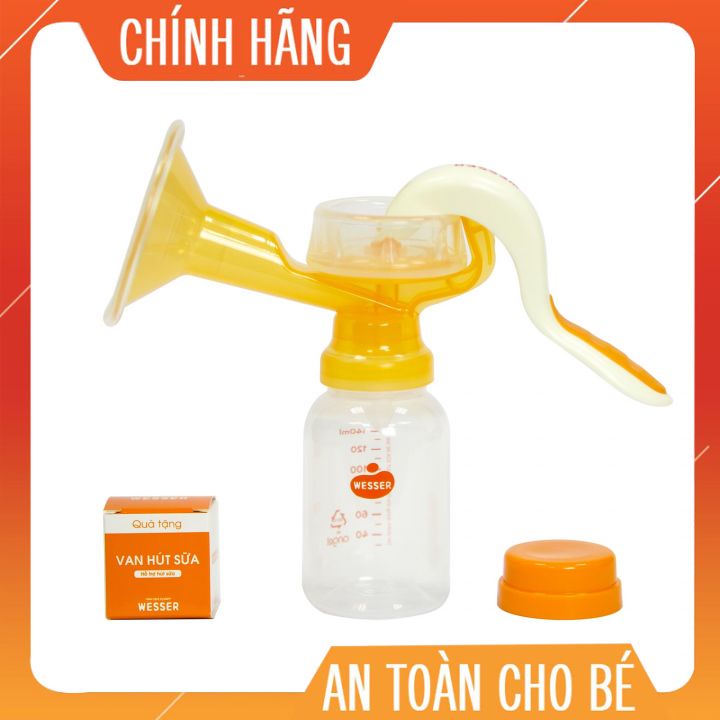 Bộ Dụng Cụ Hút Sữa Bằng Tay Wesser ( Mẫu mới)