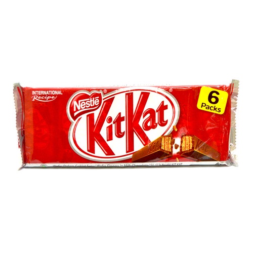Bánh xốp phủ Socola/ trà xanh KitKat gói 136g