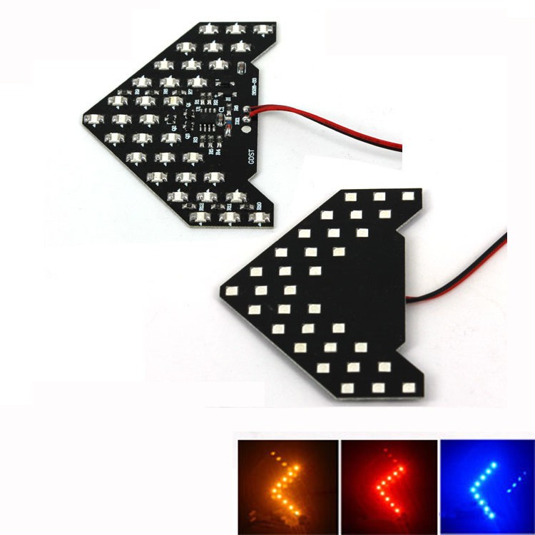 Cặp Led xi nhan mũi tên gương ô tô