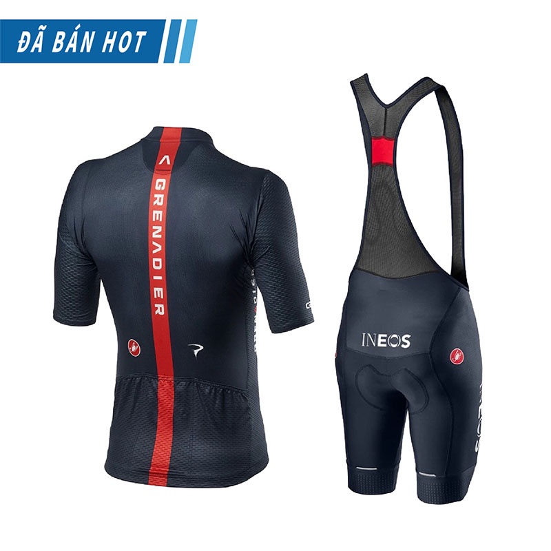 Mới Bộ Quần Áo Đua Xe Đạp Tay Ngắn Thiết Kế Năng Động Thời Trang Cho Nam