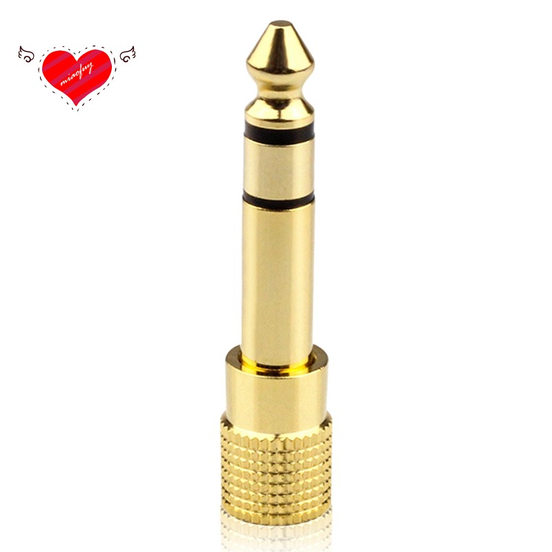 Jack Cắm 3.5mm 6.5mm Male Sang 3.5mm Female Audio Connector 3.5