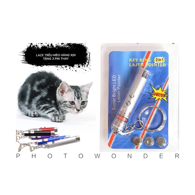 🌈(SẴN 3 PIN)LAZE TRÊU MÈO HÀNG XỊN!(7B)