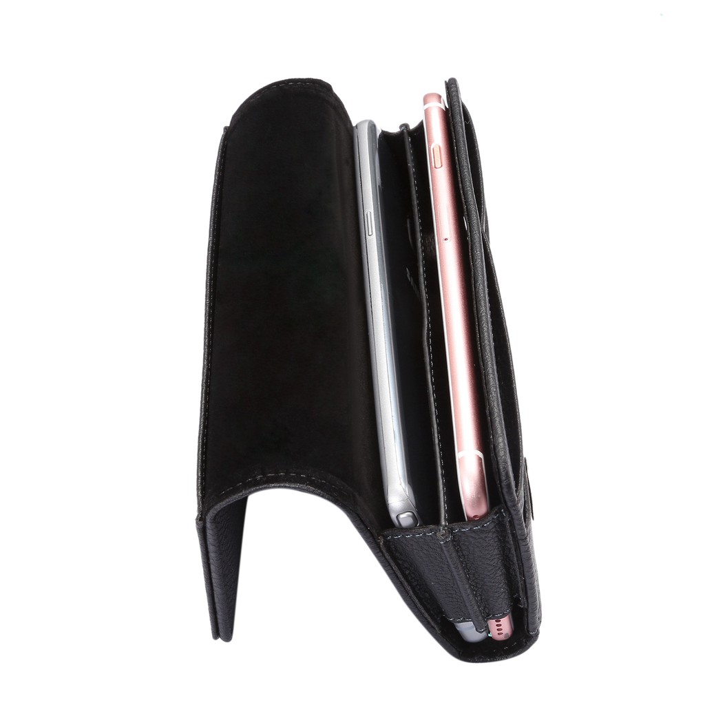 Túi đeo thắt lưng đựng điện thoại có 2 ngăn cắm thẻ tiện dụng | BigBuy360 - bigbuy360.vn