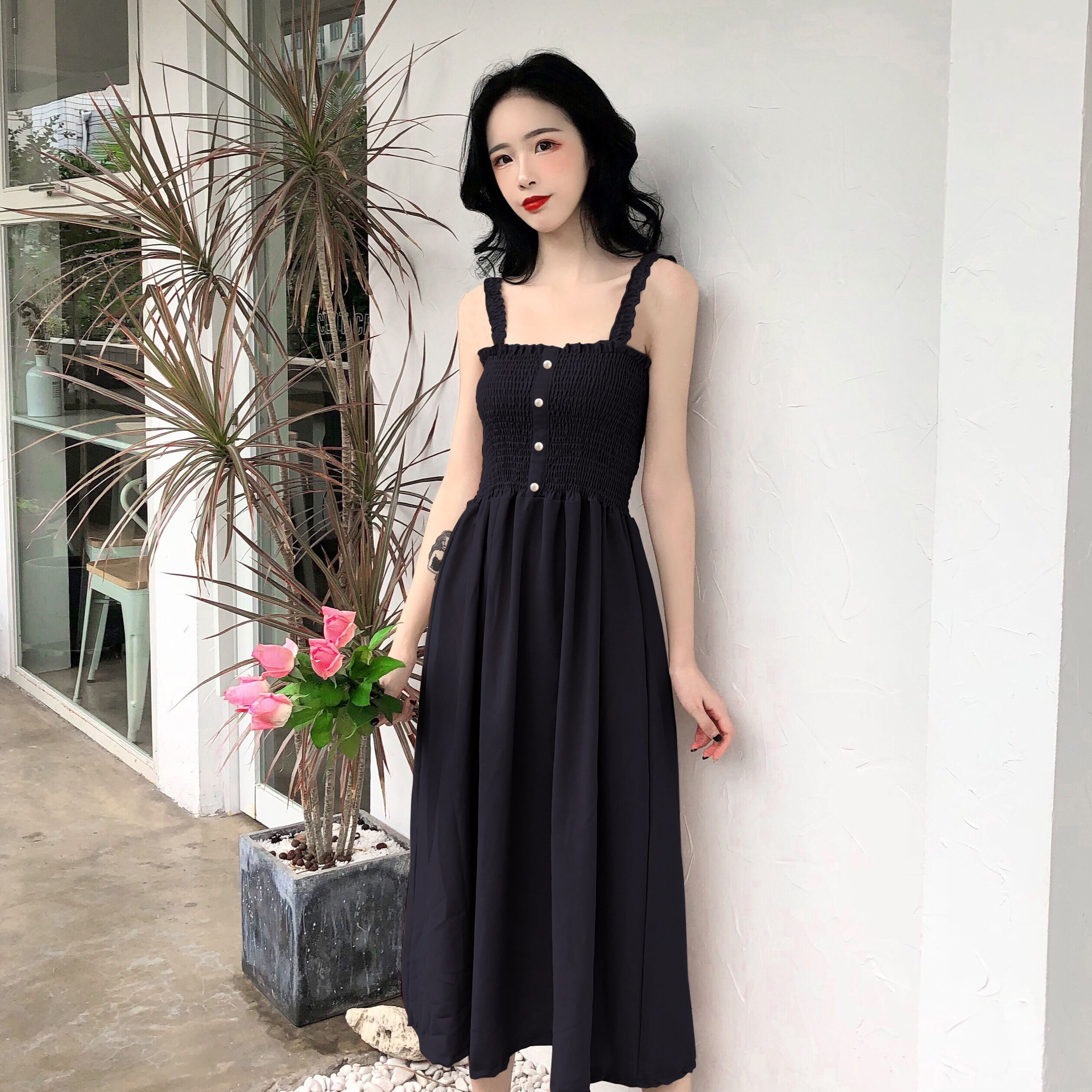 Thời trang mùa hè mới năm 2021 váy dài nữ gợi cảm | BigBuy360 - bigbuy360.vn