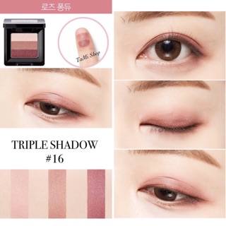 Phấn mắt 3 ô MISSHA TRIPLE SHADOW