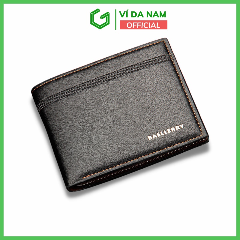 Ví nam cầm tay cao cấp HP nhỏ gọn | DA PU | 12,2x9,8cm