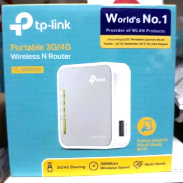 Bộ Phát Wifi Không Dây Usb Tp-link Tl-mr3020 3g 4g