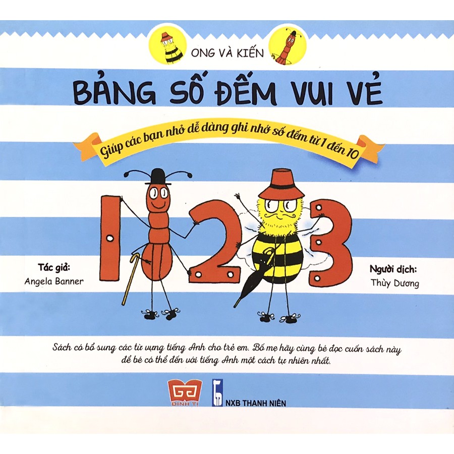 [Sách] - Ong và Kiến 4 - Bảng số đếm vui vẻ