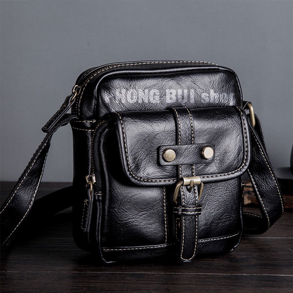 Túi Xách Nam Da Thật Mềm Đẹp Như Túi Đựng Máy Ảnh Rất Sang Dáng Đeo Chéo Trẻ Trung | BigBuy360 - bigbuy360.vn