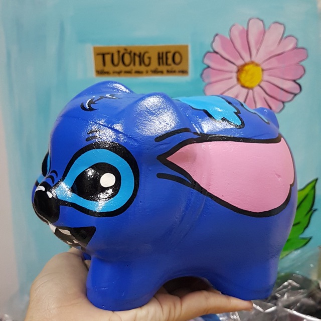 Heo đất handmade _ Stitch