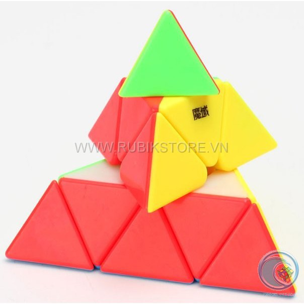 Đồ chơi Rubik biến thể MoYu Magnetic Pyraminx Stickerless-SP000258