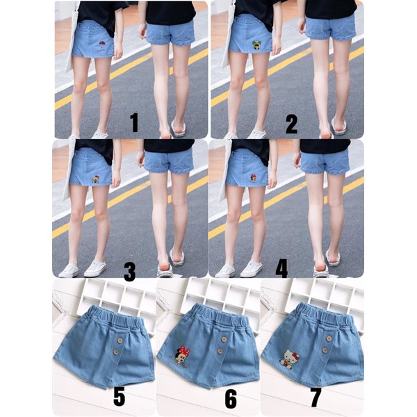 3003QV- Quần váy bé gái