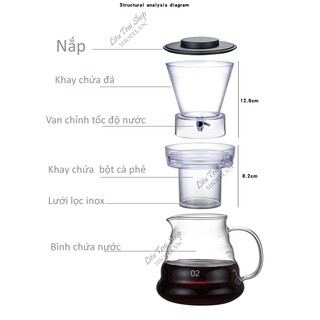 Bộ pha cà phê cafe cold brew pha cà phê lạnh cafe đá cà phê