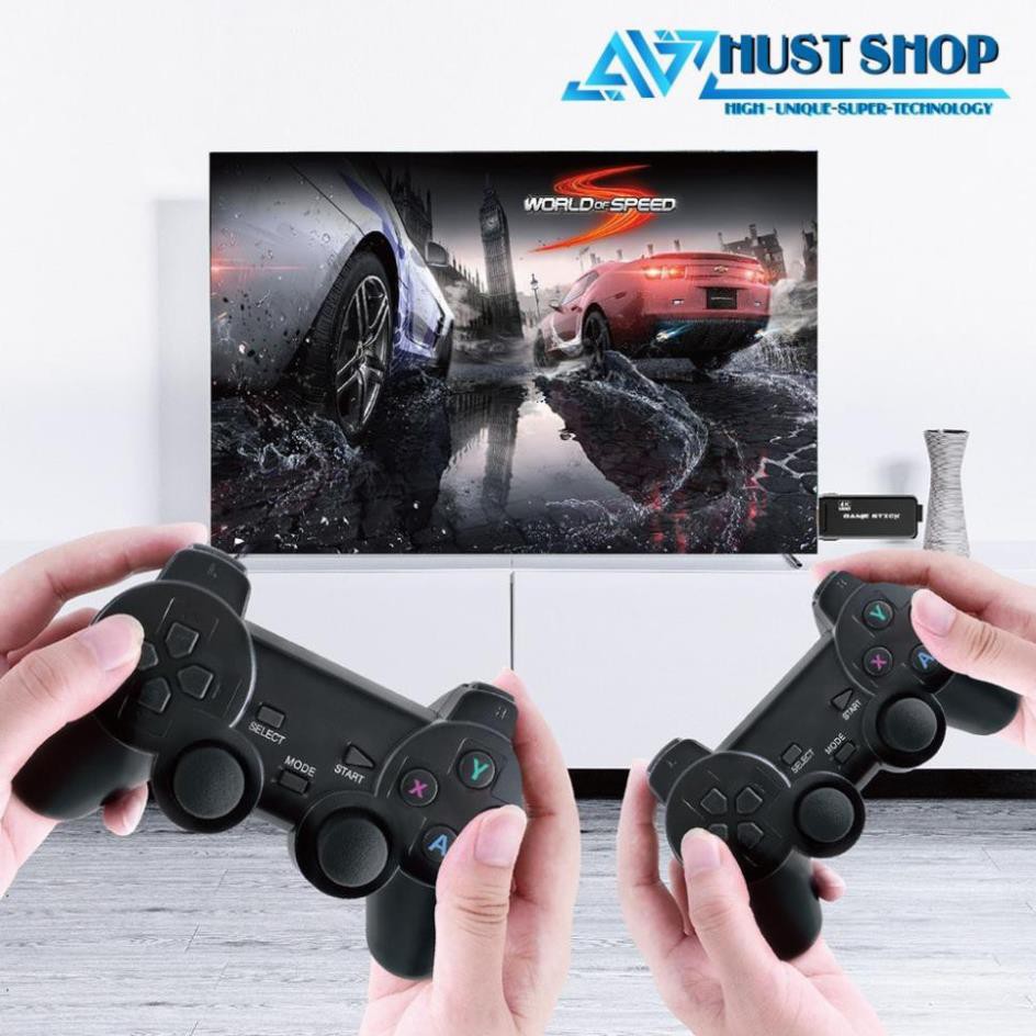 Máy Chơi Game 4 Nút PlayStation1 Bluetooth 3000 Trò PS1 MAME Game Cổ Điển FULL HD 4K Phiên Bản 2020