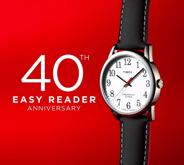 Đồng Hồ Nữ Dây Da Timex Easy Reader 40th Anniversary TW2R40200 (30mm) -