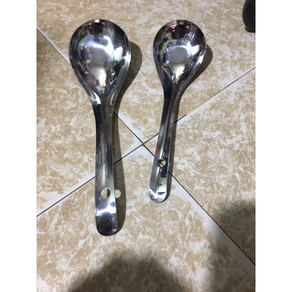 [KHO SỈ] Muôi múc canh inox sáng bóng hàng dày đẹp kèm ảnh thật