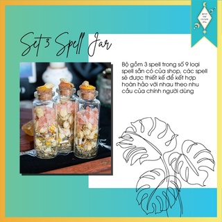 Bộ sản phẩm combo 3 loại spelljar đặc biệt