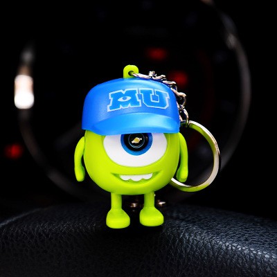 MÓC KHÓA HOẠT HÌNH MIKE CÓ LED ÂM THANH