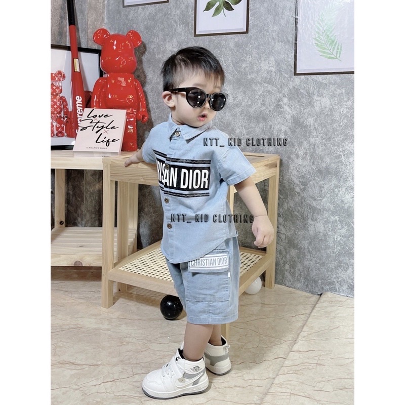 Set jean DI.OR bé trai