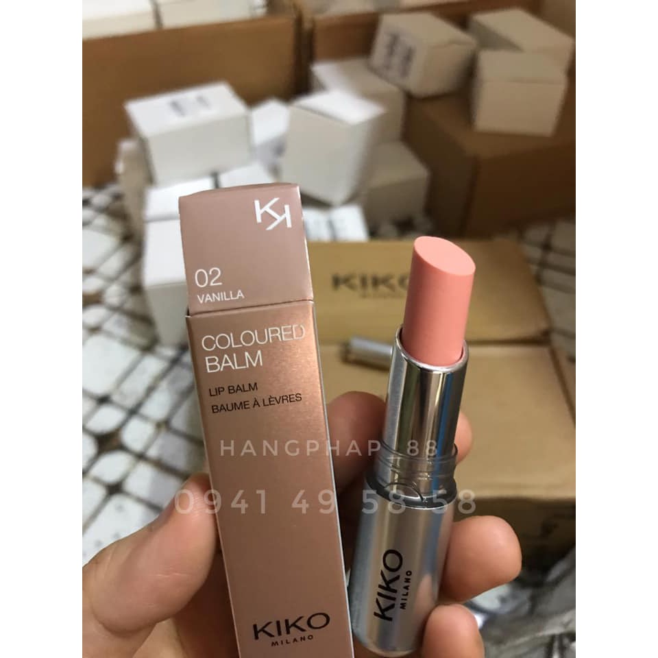 Son dưỡng môi có màu Kiko Coloured Balm