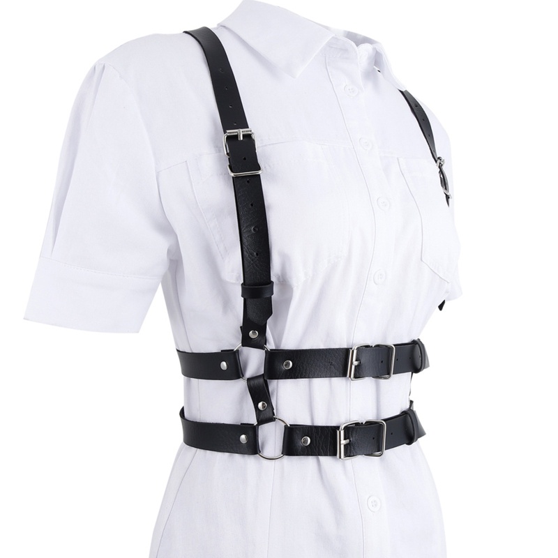 Đai Nịt Đùi Bằng Da PU Phong Cách Gothic Quyến Rũ Cho Nữ