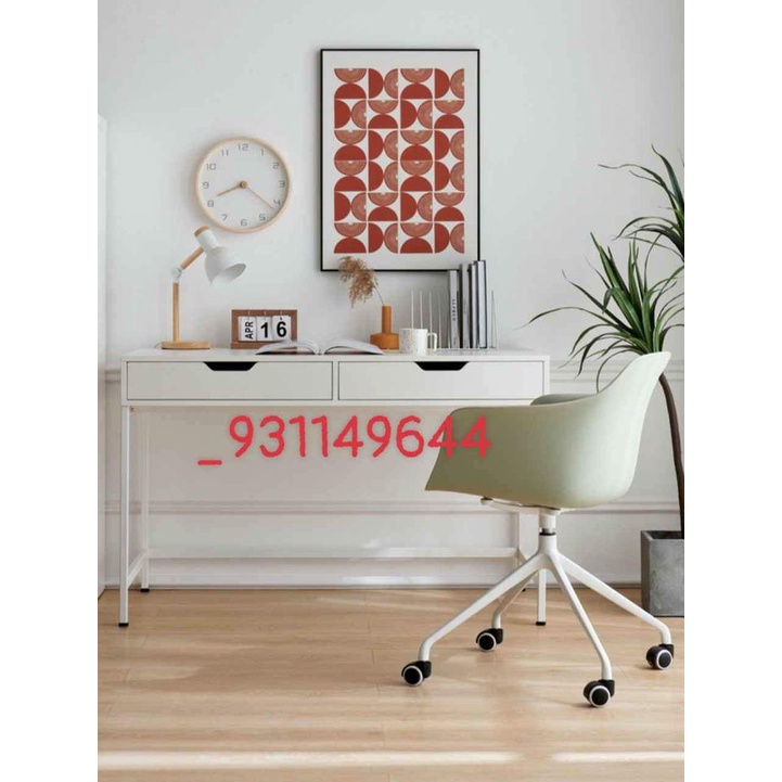 bàn chân sắt mặt gỗ mdf phủ melamine