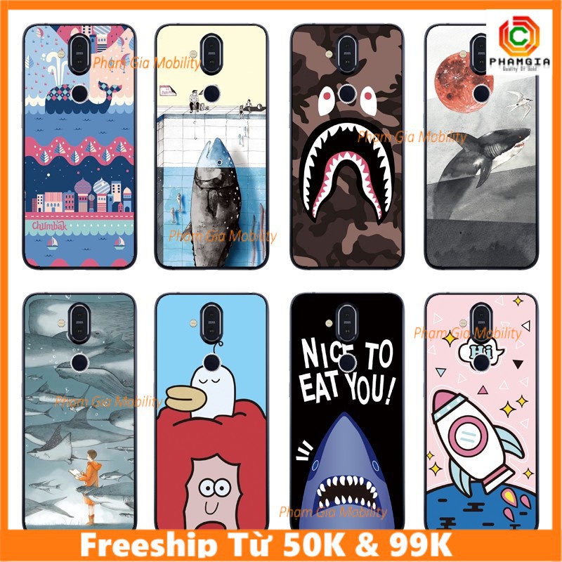 Ốp lưng dẻo in hình đẹp cho Nokia 7.1 Plus/ X7