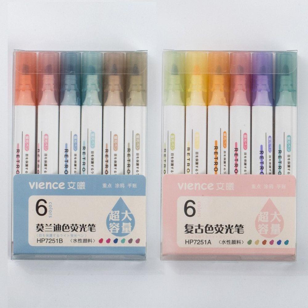 Bộ Bút Đánh Dấu Màu Sắc Ngọt Ngào Siêu Bền Tiện Dụng Cho Học Sinh / Văn Phòng