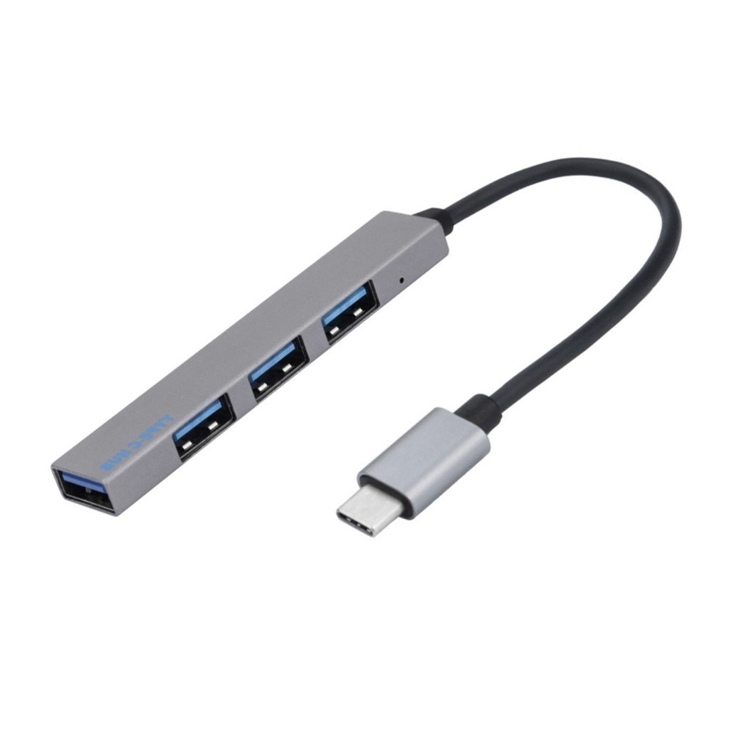 Bộ Chia 4 Cổng Usb 3.0 TYPE C Cho Mac-Book Laptop Máy Tính Bảng