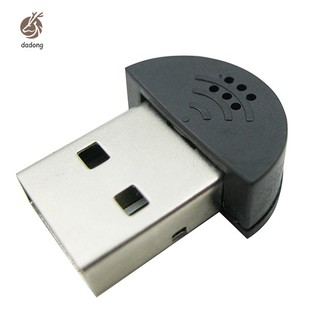Micro nhỏ gọn kết nối qua cổng USB tiện lợi cho máy tính xách tay