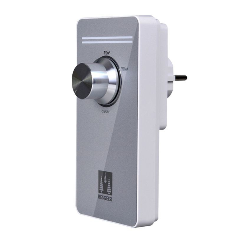 Máy Lọc Không Khí Khử Mùi Ozone O3 Phích Cắm Eu Dành Cho Phòng Ngủ/ Nhà Vệ Sinh/ Đi Du Lịch