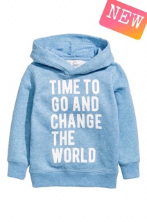 ÁO HOODIE H&M SIZE 1-10T