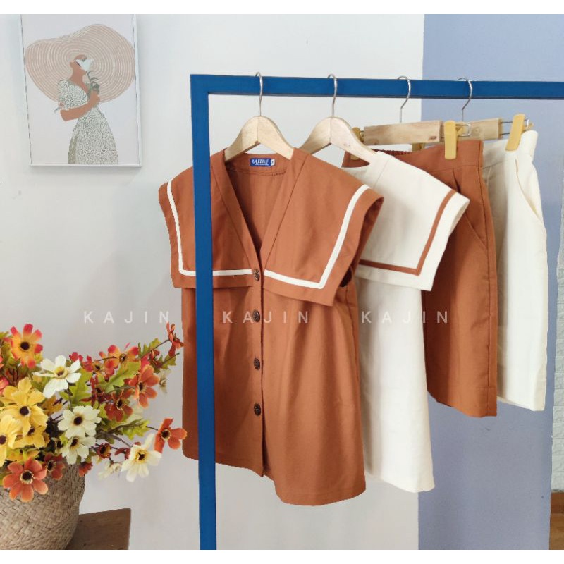 Set Linen thủy thủ