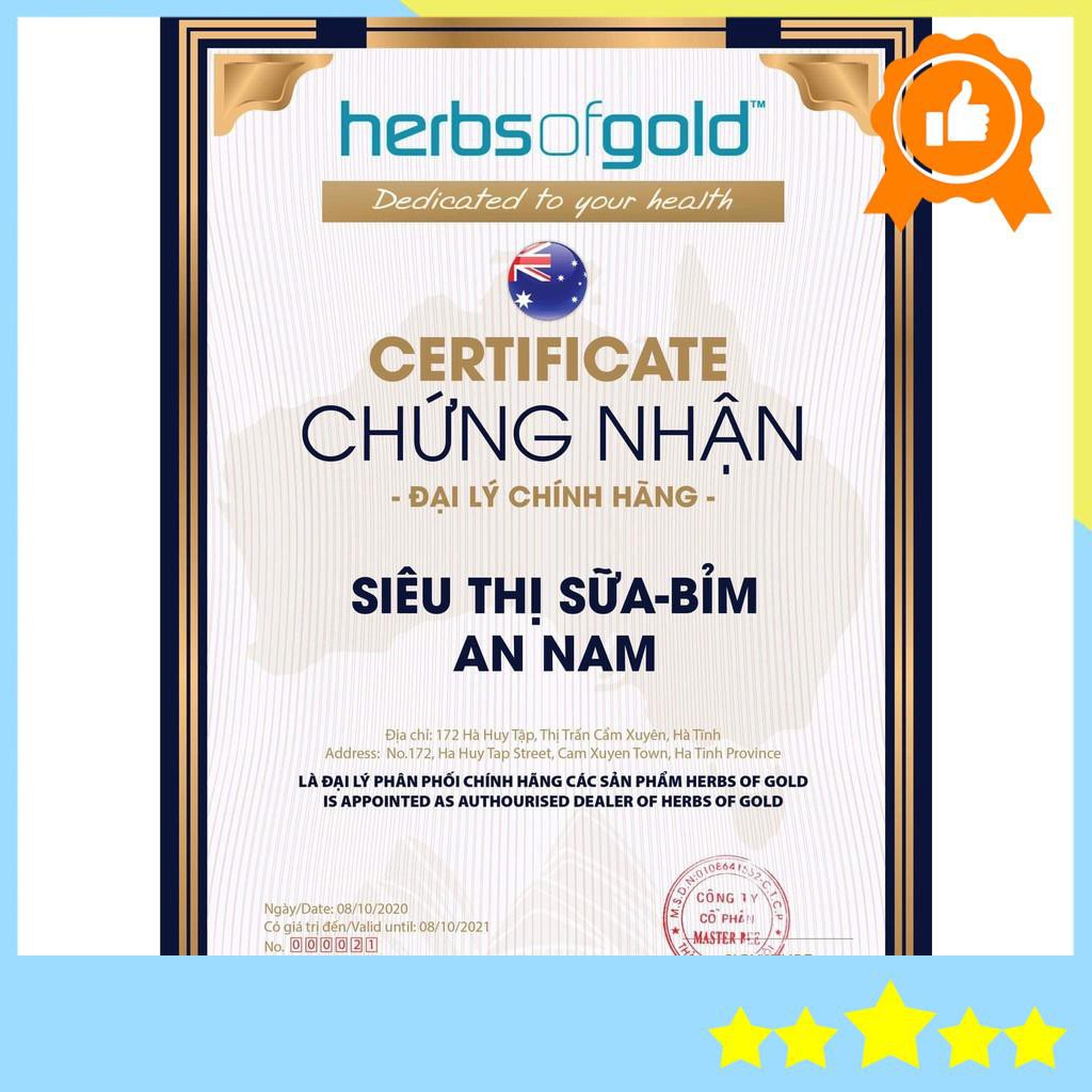 Viên uống lợi sữa Herbs Of Gold Breastfeeding Support