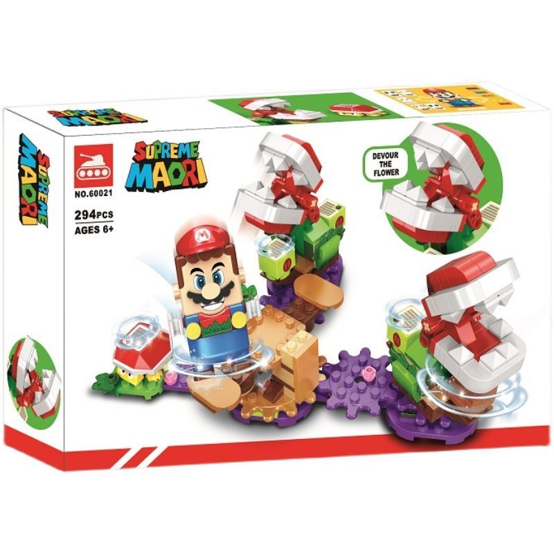 Đồ Chơi Lắp Ráp Lego Xe Tăng Phantom Ninja Super Mario Cho Bé