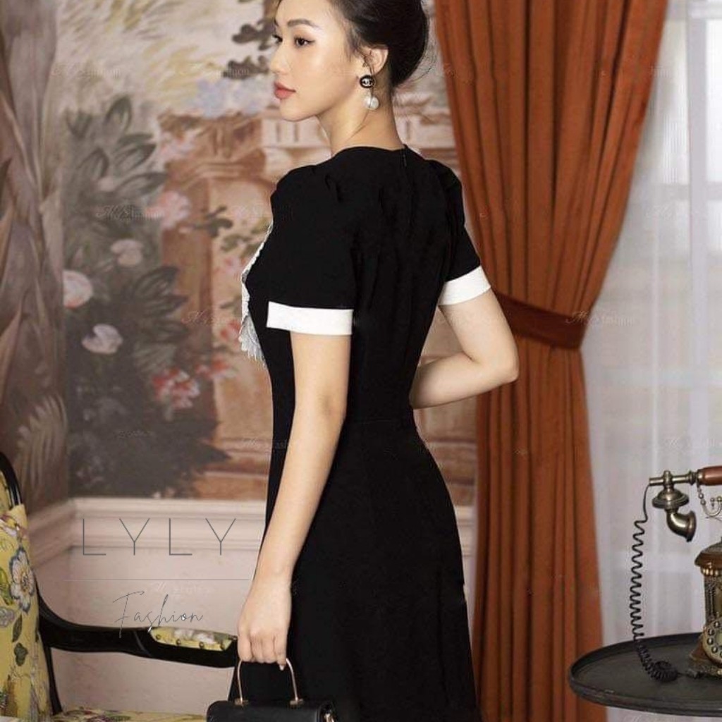 Đầm công sở thiết kế,chất liệu co giãn,đầm dáng xoè che bụng, Lyly shop | BigBuy360 - bigbuy360.vn