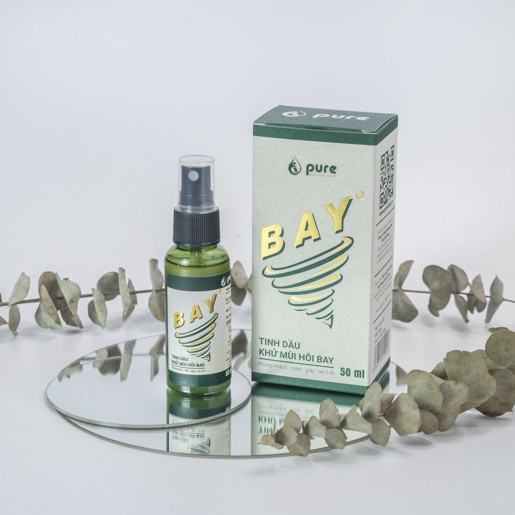 Bộ 3 sản phẩm khử mùi và xua đuổi côn trùng thiên nhiên Pure