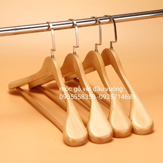 10 Móc gỗ treo áo vest- áo vét (giao grab/now)