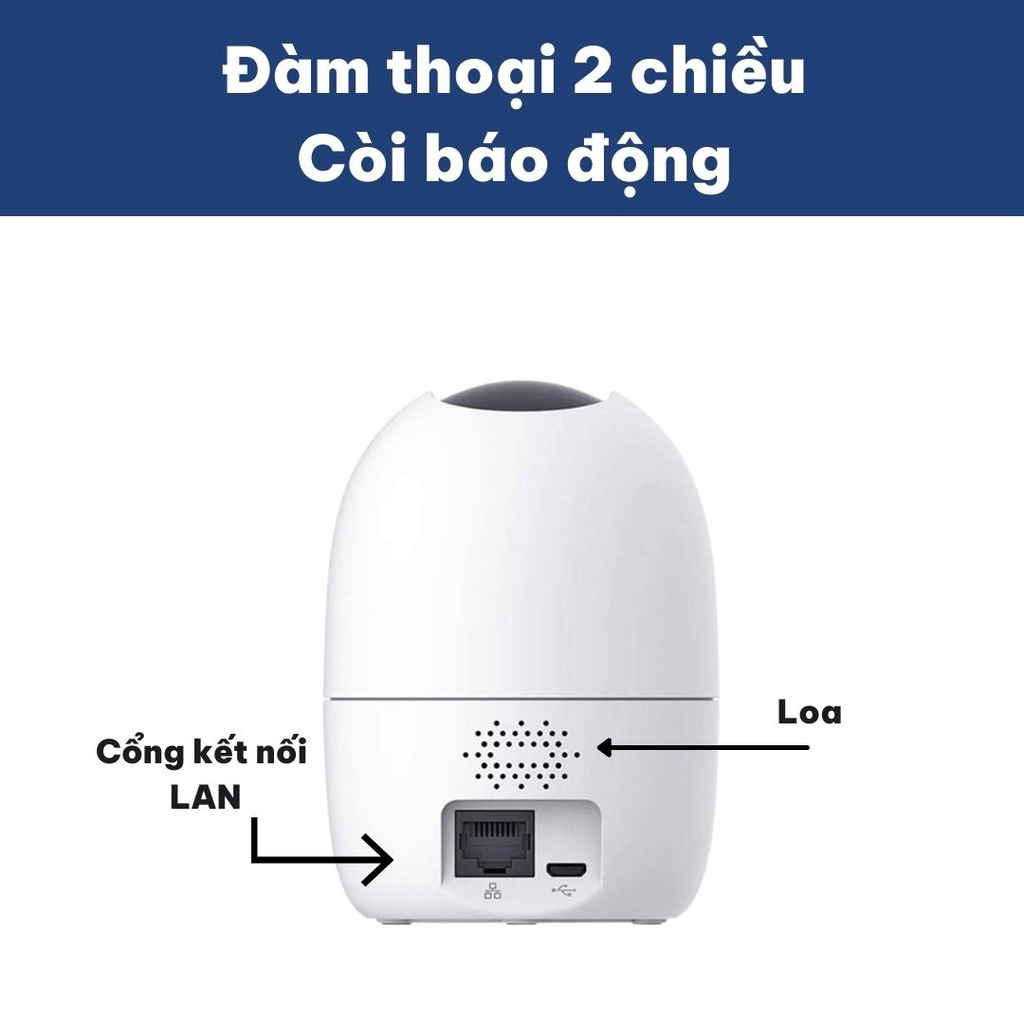 Camera không dây KBVISION, Camera WIFI IP KB ONE KN-H21P Full HD 1080p, 2.0 Megapixel | BigBuy360 - bigbuy360.vn