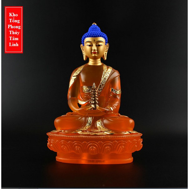Tượng Tam Thế Chư Phật lưu ly cao cấp| Kho tổng phong thủy tâm linh