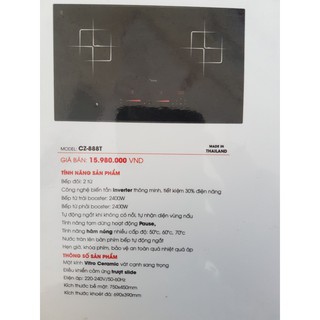 Bếp từ Canzy CZ-888T