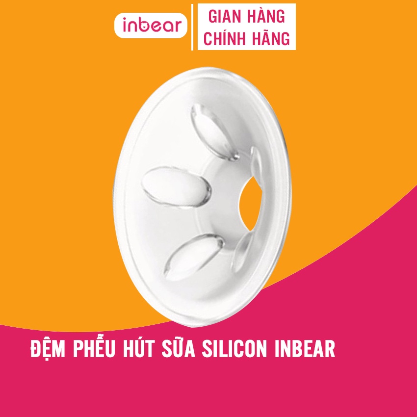 Đệm Phễu Hút Sữa Silicon Inbear Dùng Cho Máy Hút Sữa Điện Đôi Inbear