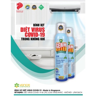 Bình xịt làm sạch không khí diệt khuẩn Germ Killer 300ml