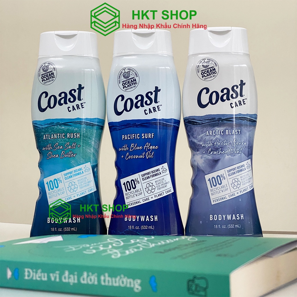 Sữa tắm Coast Care 532ml - HKT Shop