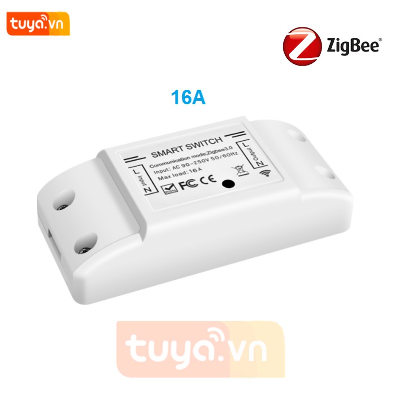 Công Tắc Zigbee Công Suất Lớn 16A Tuya SHP-ZBasic